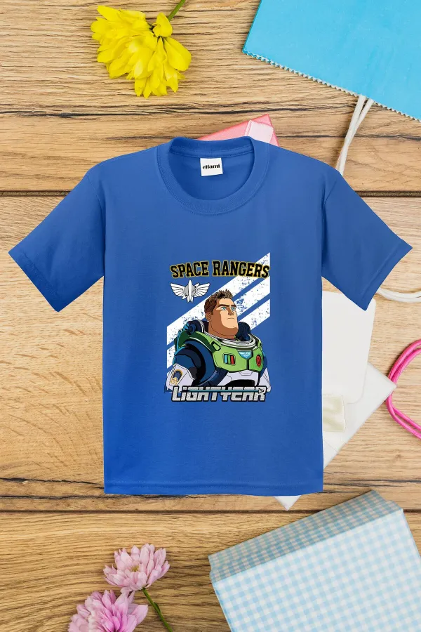 T-shirt enfant imprimé Lightyear Space Rangers