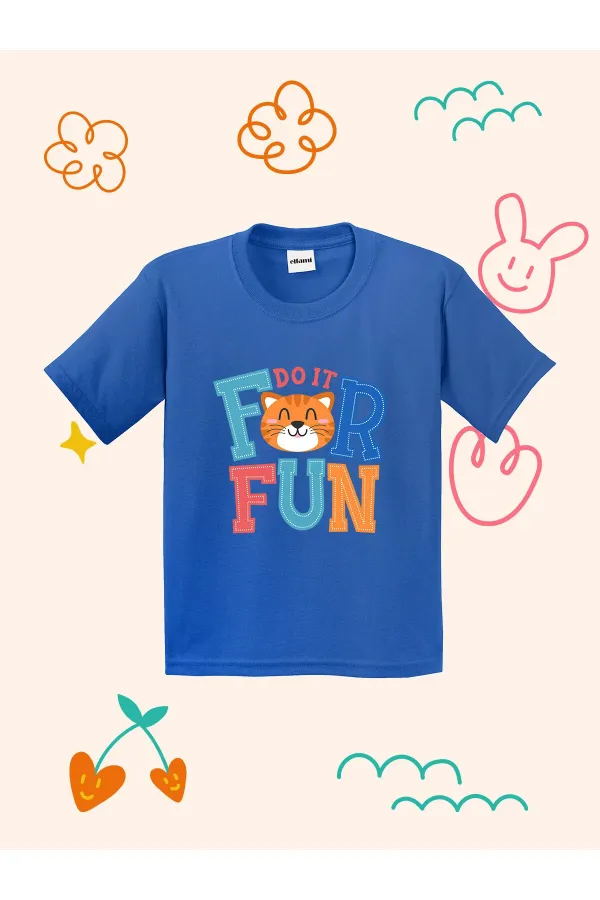 For Fun Printed Kids T-shirt