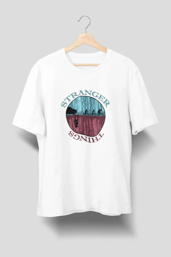 Stranger Things Tişört Baskılı Unisex