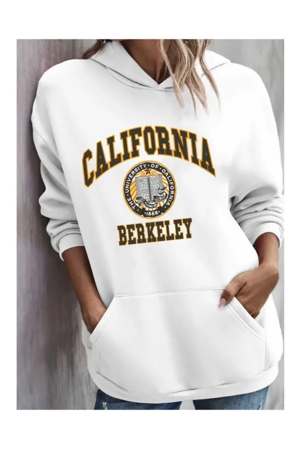 Berkeley Printed White Sweater
