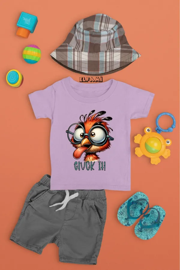 T-shirt imprimé dessin animé pour filles/garçons