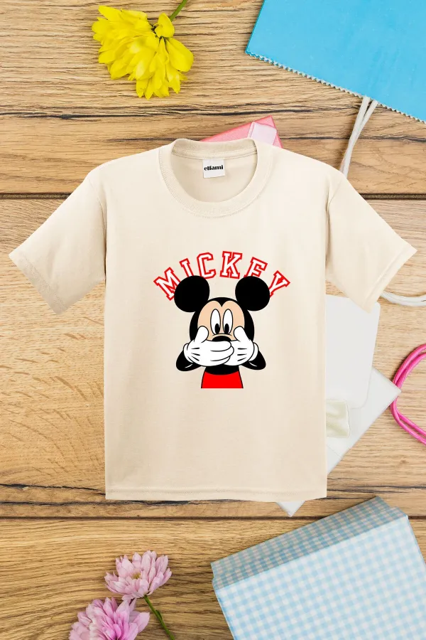 T-shirt imprimé Mickey Mouse pour enfants