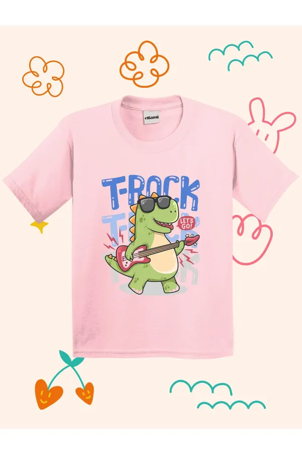 T-Rock Design Printed Kids T-shirt