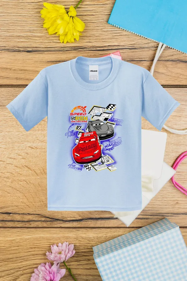 T-shirt imprimé Cars Rsn pour enfants