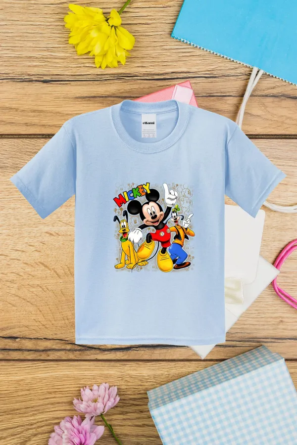 T-shirt imprimé Mickey Mouse et ses amis pour enfants