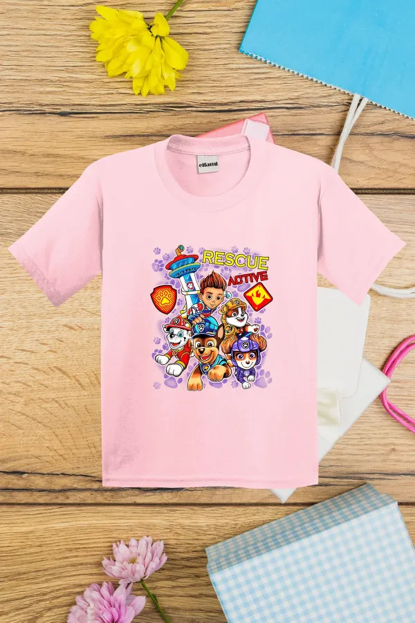 T-shirt imprimé Paw Patrol Rescue Active pour enfants