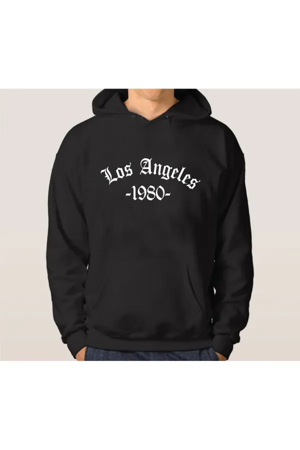 Hooded Sweatshirt 1980 Los Angeles Hooded Sweatshirt 1980 Los Angeles