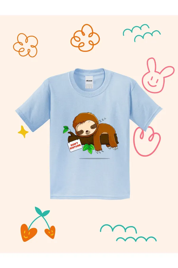 T-shirt enfant imprimé « Ne pas déranger »