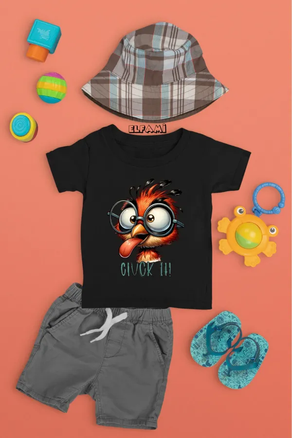 T-shirt imprimé dessin animé pour filles/garçons