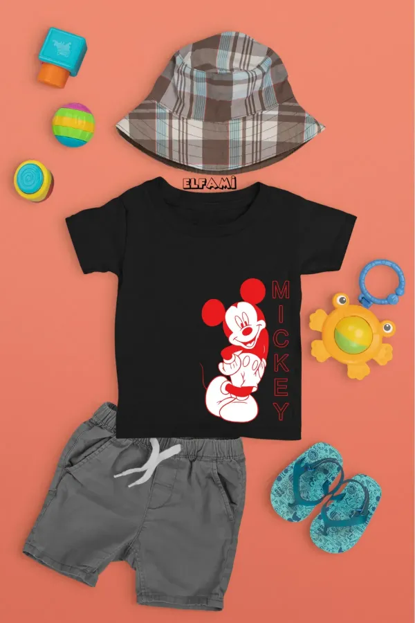 T-shirt imprimé dessin animé pour filles/garçons