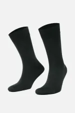Mısırlı Men's Mercerized Single Summer Ankle Socks Green