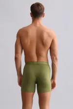 Mısırlı Modal By TENCEL SPARTACUS PLUS PERFORMANCE Long Boxer Khaki