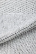 Mısırlı Unisex Yün Atkı Bere Takımı - Roseluis Açık Gri