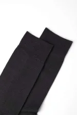 Mısırlı Men's Mercerized Single Summer Ankle Socks, Smoke Grey