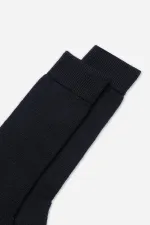 Mısırlı Unisex Thermal Single Socket Socks Navy Blue