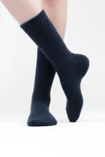 Mısırlı Kadın Kuzu Yünü Tekli Soket Çorap Jean