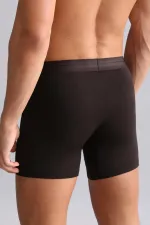 Mısırlı Modal By TENCEL SPARTACUS PLUS PERFORMANCE Long Boxer Kahverengi