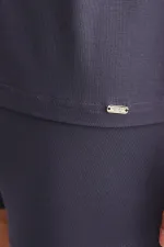 Mısırlı ORGANIC Pamuklu ZEUS LUXURY Regular Fit Bisiklet Yaka Fanila / T-Shirt Antrasit