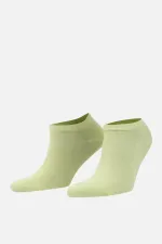 Mısırlı Women's Bamboo Single Summer Ankle Socks Green