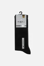Men's 10% Silver Single Socket Socks, Black