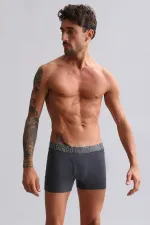 Mısırlı Modal By TENCEL SPARTACUS PERFORMANCE Boxer Anthracite