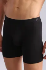 Mısırlı BAMBOO ZEUS Regular Fit Long Boxer Shorts Black
