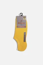 Mısırlı Erkek Bambu Tekli Yazlık No Show Çorap Sarı