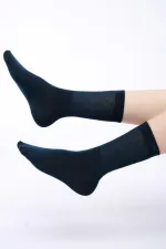 Mısırlı Kadın Modal Tekli Soket Çorap Petrol