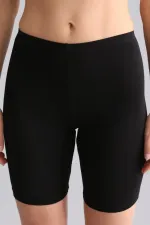 Culotte short longue noire Modal By TENCEL ALICE