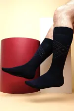 Mısırlı Erkek Modal Tekli Soket Çorap Lacivert