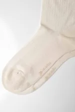 Mısırlı Kadın Merserize Tekli Soket Çorap Bej