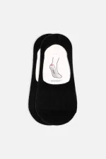 Chaussettes de ballet d'été noires en coton égyptien pour femmes