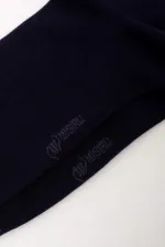 Mısırlı Erkek Organik Pamuklu Tekli Soket Çorap Lacivert