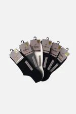 Mısırlı Erkek Modal 6 Çift Yazlık No Show Çorap Çok Renkli