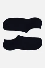 Mısırlı Erkek Organik Pamuklu Tekli No Show Çorap Lacivert