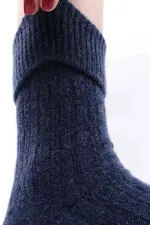 Jean chaussette simple incurvée en laine de mouton pour femme égyptienne