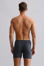Mısırlı BAMBOO ZEUS Regular Fit Long Boxer Anthracite