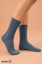 Egyptian Unisex Bamboo Flight and Pilot Socks with Special Tightening Technology, Navy Blue Egyptian Unisex Bamboo Flight and Pilot Socks with Special Tightening Technology, Navy Blue