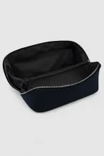 Sac en cuir pour homme bleu marine
