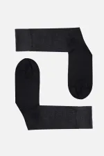 Mısırlı Erkek Merserize Tekli Uzun Çorap Antrasit