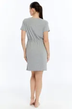 Mısırlı Ribbed Dress Grey Melange