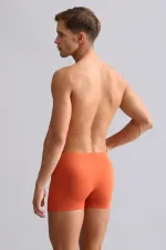 Mısırlı BAMBOO ZEUS Regular Fit Boxer Shorts Rust Red