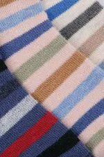 Mısırlı Unisex Pamuklu 3 Çift Çocuk Patik Çorap Çok Renkli