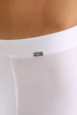 Mısırlı BAMBU ZEUS LUXURY Regular Fit Metal Armalı Long Boxer Beyaz