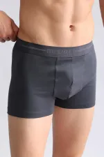 Mısırlı ORGANIC Cotton Compact Cotton Classic Boxer Anthracite