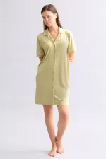 Mısırlı Kadın Modal Gecelik Adaçayı Yeşili