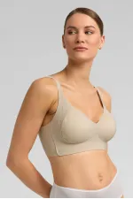 Soutien-gorge fantôme rayé pour femme en vison