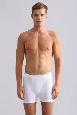Mısırlı BAMBOO ZEUS Regular Fit Long Boxer White