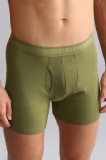Mısırlı Modal By TENCEL SPARTACUS PLUS PERFORMANCE Long Boxer Khaki
