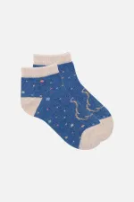 Chaussettes-chaussons bébé unisexes en coton égyptien, 3 paires, multicolores